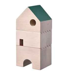 Dekoratif Aksesuar, Masif Ahşap, 14 cm