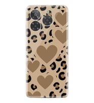 Era 30 Kılıf HD Resim Baskılı Leopar Kalp StKd -068