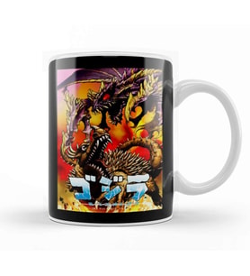 Godzilla Rulers of Earth Kupa Bardak Porselen