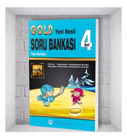 Mutlu Yayınları 4. Sınıf Gold Tüm Dersler Yeni Nesil Soru Bankası
