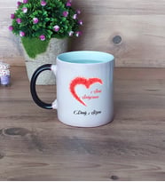 Sevgiliye Hediye Kupa Bardak Sihirli Seni Seviyorum