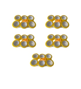 Otto Bant Şeffaf Koli Bandı Bantı / 45 mm x 100 Metre / 6 Adetlik 5 Paket