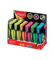 Maped Fosforlu Kalem Ultra Yumuşak Uç Karışık Fosforlu İşaret Kalemi (24 Lü Paket)