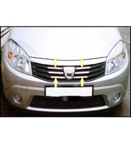 Dacia Sandero Krom Ön Panjur 6 prç. 2006-2012 P. Çelik