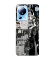 Xiaomi Mi 13 Lite Uyumlu Lana Del Rey Desenli Şeffaf Telefon Kılıfı