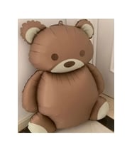 Retro Ayı Folyo Balon Retro Teddy Bear Büyük Ayı Balon 65x90 cm