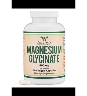 Double Wood Magnesium Glycinate 400mg, 180 Capsul.Tr Tek Yetkili Satıcısı.3939 (Renksiz)