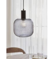 MYLİGHTS RUSTİK  FÜME  SARKIT AVİZE 20CM BRONZ ASKILI SPOR TEKLİ AVİZE
