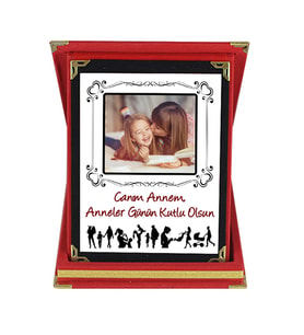 Canım Annem Anneler Günü Hediyesi Fotoğraflı Plaket
