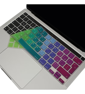 McStorey Macbook Pro M1-M2 ile Uyumlu Klavye Koruyucu A2338 A2289 A2251 A2141 UK Arapça Baskı Dazzle