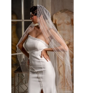 D350 GELİN DUVAĞI (Beyaz)