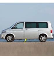 VW Transporter T6 2010-2015 Sol Sürgülü Kapı Alt Makarası 7E0843397G