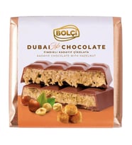 Bolçi Fındıklı Kadayıf Dolgulu Sütlü Çikolata - Dubai Çikolatası 100g