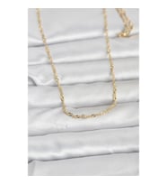 Mey İthalat® CM 14K Gold Renk Burgu Zincirli 60 cm Kadın Kolye