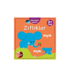 Çıkartmaları Yapıştır-Zıtlıklar (Büyük-Küçük)