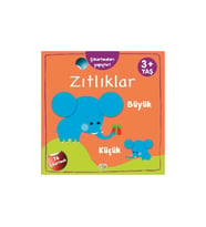 Çıkartmaları Yapıştır-Zıtlıklar (Büyük-Küçük)