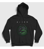 Presmono Unisex Siyah Covenant Ridley Scott Alien Giger Kapüşonlu Sweatshirt 484470tt