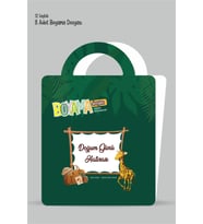 Safari Temalı - Boyama Dosyası Doğum Günü Parti Seti Hediyesi 15x21cm 8'li Paket