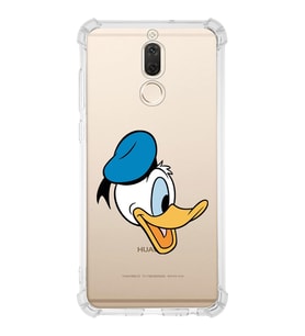 Huawei Mate 10 Lite  Köşe Korumalı Antişok Kapak Donald Duck Tasarımlı Şeffaf  Kılıf