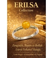 Sertifikalı Zenginlik Başarı Bolluk Enerji Frekansı Yüzüğü – Mat Sarı Sitrin Ayarlamalı Aslan Terazi (Çok Renkli)