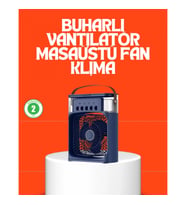 Mey İthalat® Ayarlanabilir Hız ve Yönlü Yüksek Performanslı Masaüstü Fan