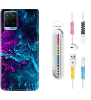 Vivo Y11S Y21S Y20 Y20S Y70 Kılıf Kablo Koruma Spiral Silikon Explosive 1734
