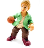 Basketbolcu Çocuk Biblo ve Kumbara NBA Basketbolcu Figürlü Kumbara Yeşil