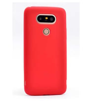 LG G5 Uyumlu Kılıf Zore Premier Silikon Kapak (Kırmızı)