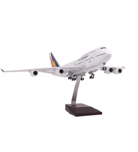 HEDİYELİK-MAKET UÇAKLAR-PHILIPPINES-ÖLÇEK : 1:160 47 CM-JB747-400PHIL