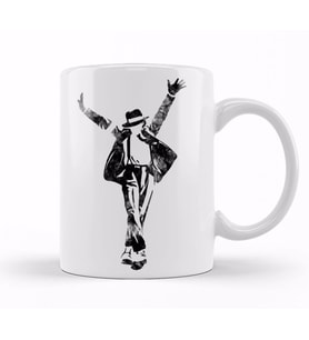 Michael Jackson Pop Kupa Bardak Porselen
