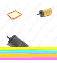 Bosch Filtre Bakım Seti Peugeot 206 1.6 Benzinli 2001-2004 Hava + Yağ f. + Yakıt Filtre Bosch