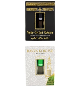 Kabe Örtüsü Kokusu Ve Medine Ravza Kokusu Alkolsüz Esans 3ml