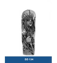 DZ-134 KRALİÇE KADIN DESEN GEÇİCİ KOL DÖVMESİ-TATTO