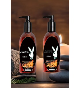 Warming Massage Gel 2 Adet 120 ml Isıtıcılı, Rahatlatıcı, Kaydırıcı Tüm Vücut Masaj Jeli