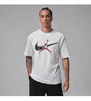 Jordan Brooklyn Jumpman Crew Erkek Beyaz Tişört