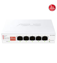 ASUS 5port 2.5GbE Yönetilemez Switch QG-U1050