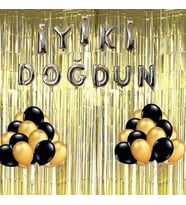 Yetişkin Doğum Günü Süsleme Seti-