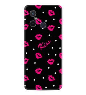 Xiaomi Redmi 12C Kılıf Resimli Desenli Baskılı Silikon Kiss 1392