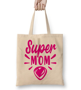 Supermom Süperanne 022 Bez Çanta Uzun Saplı