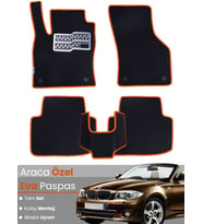 BMW 1 SERİSİ E88 CABRİO (2004-2011) Uyumlu EVA Paspas Tam Set–Araca Özel,Su Geçirmez,Kolay Montaj