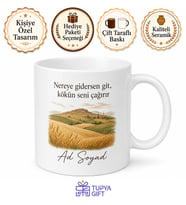 Kırıkkaleli Gurbetçiye Memleket Kupa Bardak Özel Tasarım Hediye