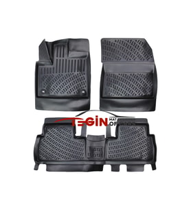 Toyota Proace City Flame / Passion X-PACK 3D Havuzlu Paspas 2021 Siyah (Karışık)