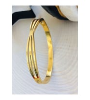 GOLD RENK TASARIM MODEL ÇELİK KELEPÇE BİLEKLİK 316L4474