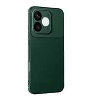 Huawei Honor 600 Lite Auto Focus Karbon Kapak - Koyu Yeşil