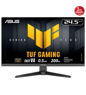 Asus 24.5" Tuf Gaming VG257Q5A 200Hz 0.5ms Full Hd Freesync Fast IPS Gaming Monitör