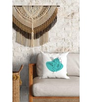 Modern Çizgi Desenli Çift Yön Dijital Baskılı Dekoratif Kırlent Kılıfı Yastık Kılıfı 39x39cm