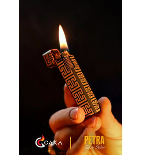 Caka Lighter Petra Hermes Benzinli Çakmak - CKL-049