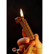 Caka Lighter Petra Hermes Benzinli Çakmak - CKL-049