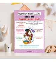 İsimli Çocuk Oda Kuralları