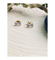 GOLD RENK KURDELE MODEL MİNİMAL ÇELİK KÜPE 316L3792
